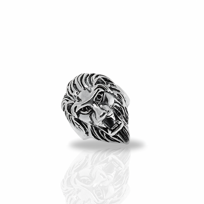 Lion Ring Silver