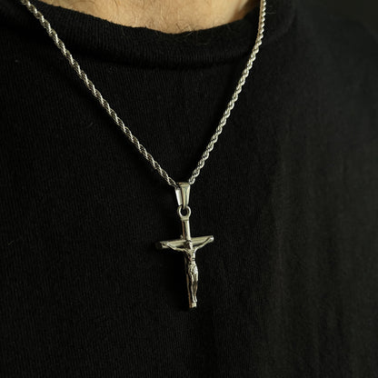 Crucifix Pendant Silver