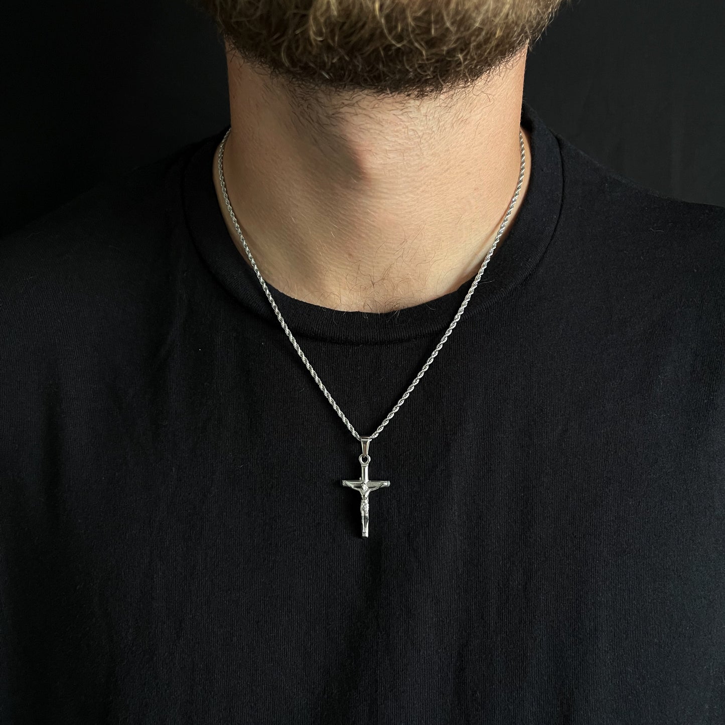 Crucifix Pendant Silver