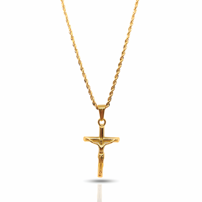 Crucifix Pendant Gold