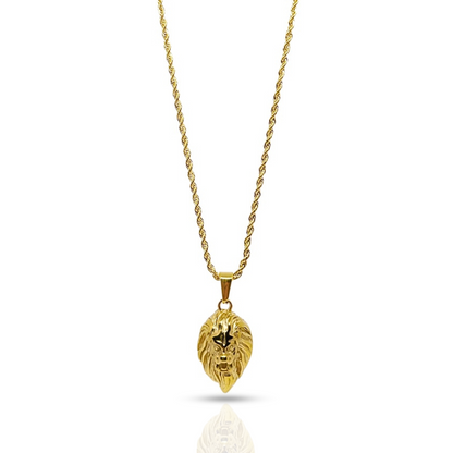 Lion Pendant Gold